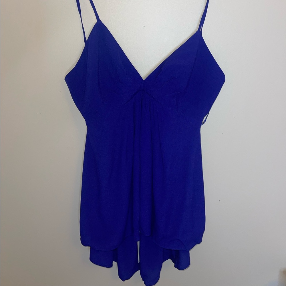 REBECCA TAYLOR Open Back Tie Top